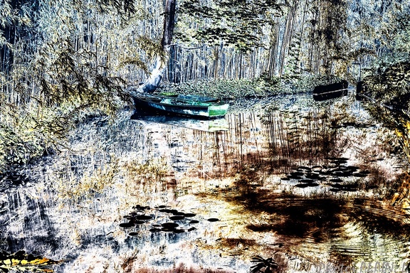 Giverny - Les barques