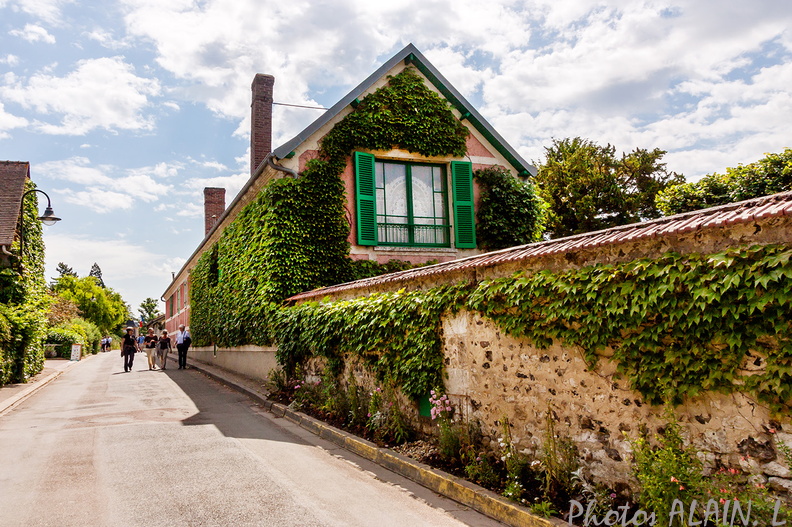 Giverny - La maison de la rue