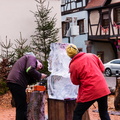 Obernai - Statue de glace