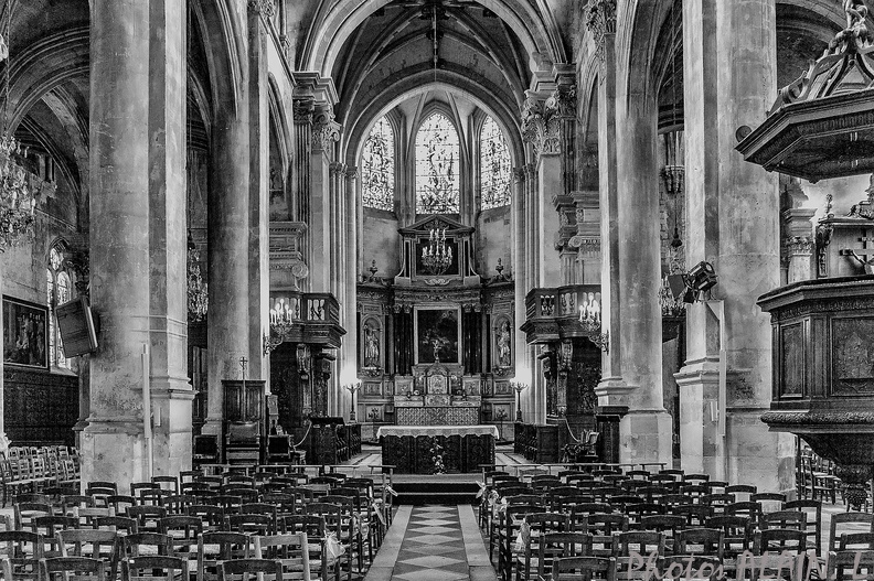 Pontoise - Cathedrale Saint Maclou - Le coeur