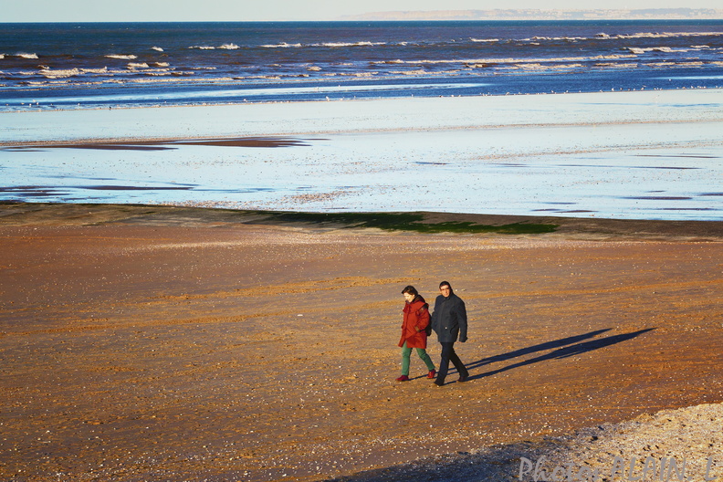 Cabourg - Shadows walking on the beach.jpg