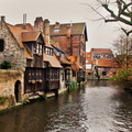 Brugge - Maisons sur le canal