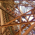 Paris - Tour Eiffel - Les poutres