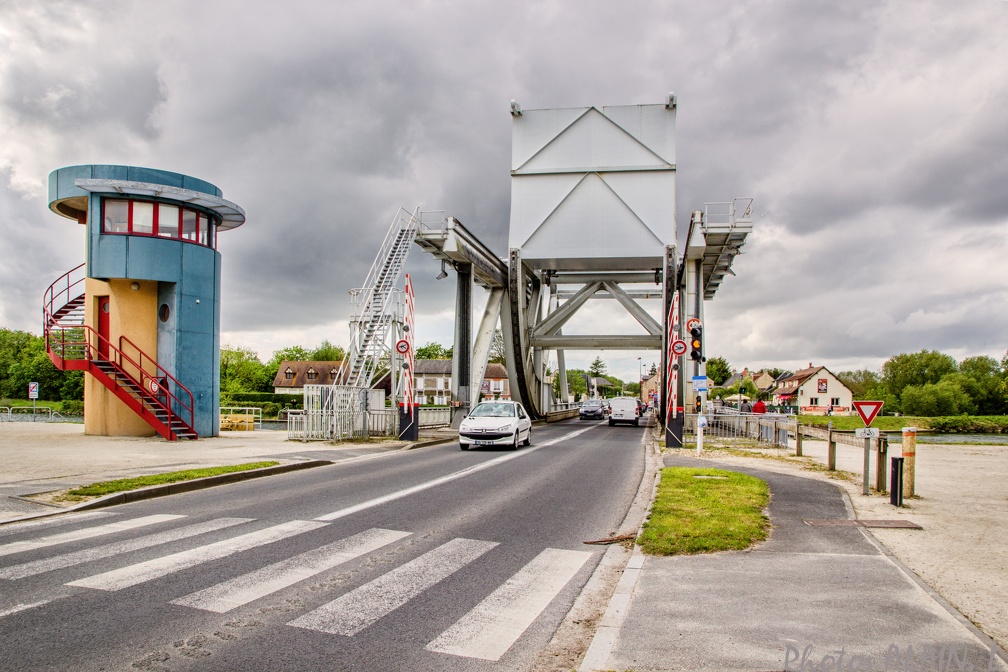 Cabourg - Benouville - Pegasus Bridge - Sur le pont