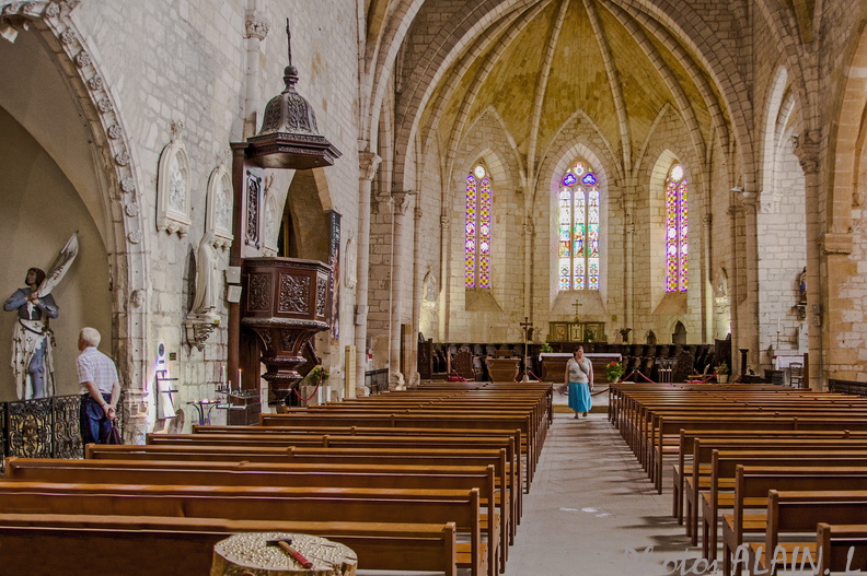 Montpazier - Eglise Coeur