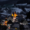 Alsace - Orbey by night